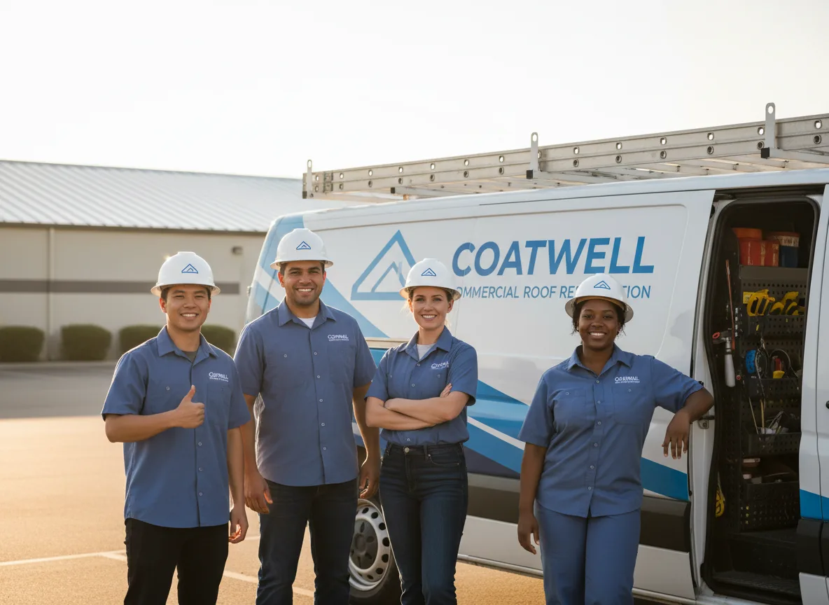 Commercial roof coating company in Wilmington, IL